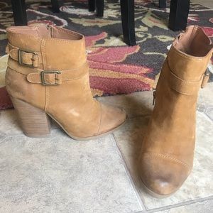 Lucky Brand leather booties